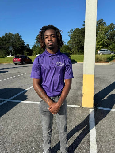 Pensacola Lamplighters Purple DRI-Fit Polo