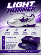 Load image into Gallery viewer, Light Runner Sneaker 2.0 — Omega Lamplighters Edition