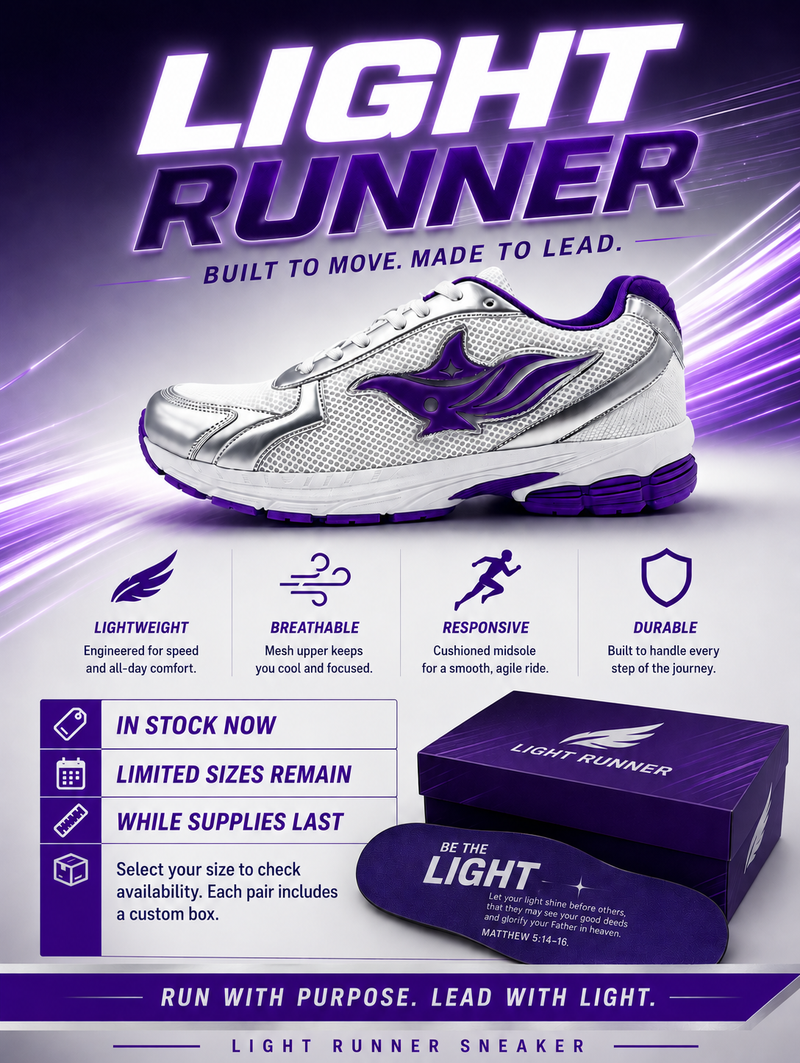 Light Runner Sneaker 2.0 — Omega Lamplighters Edition