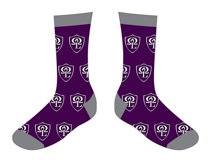 Omega Lamplighters Dress Socks